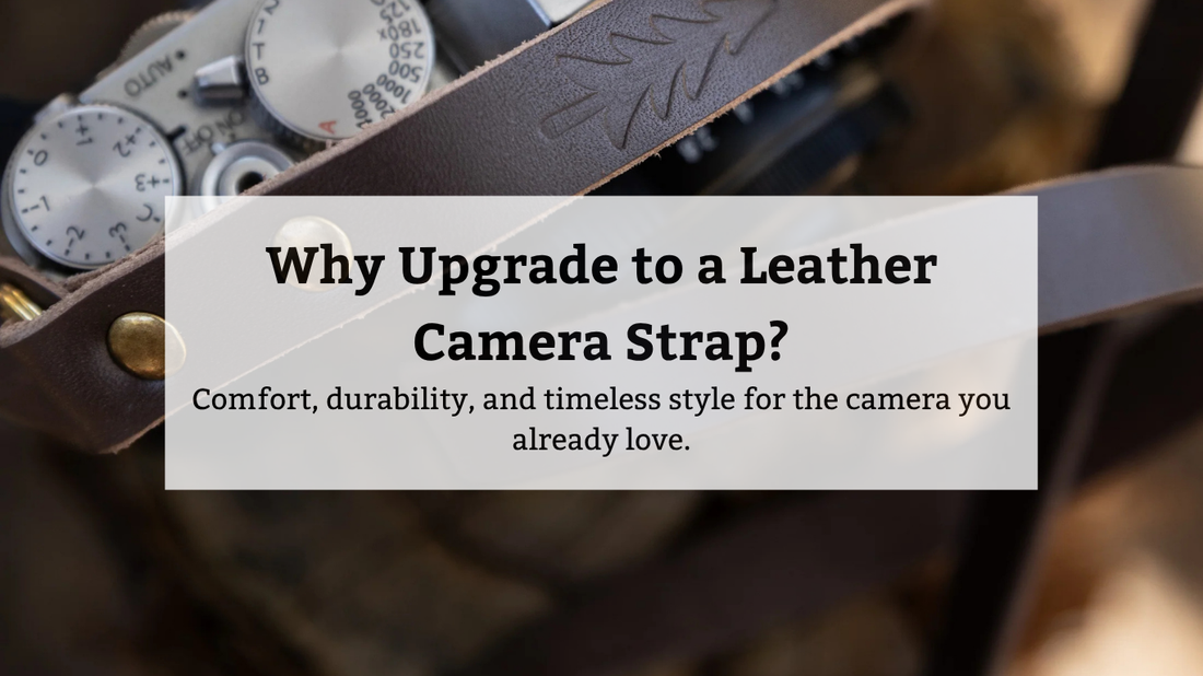 Introducing the New Wildtree Leather Camera Strap & Why You Need One! ✨ 📸