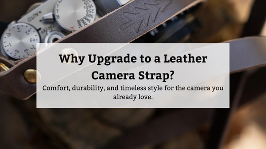 Introducing the New Wildtree Leather Camera Strap & Why You Need One! ✨ 📸