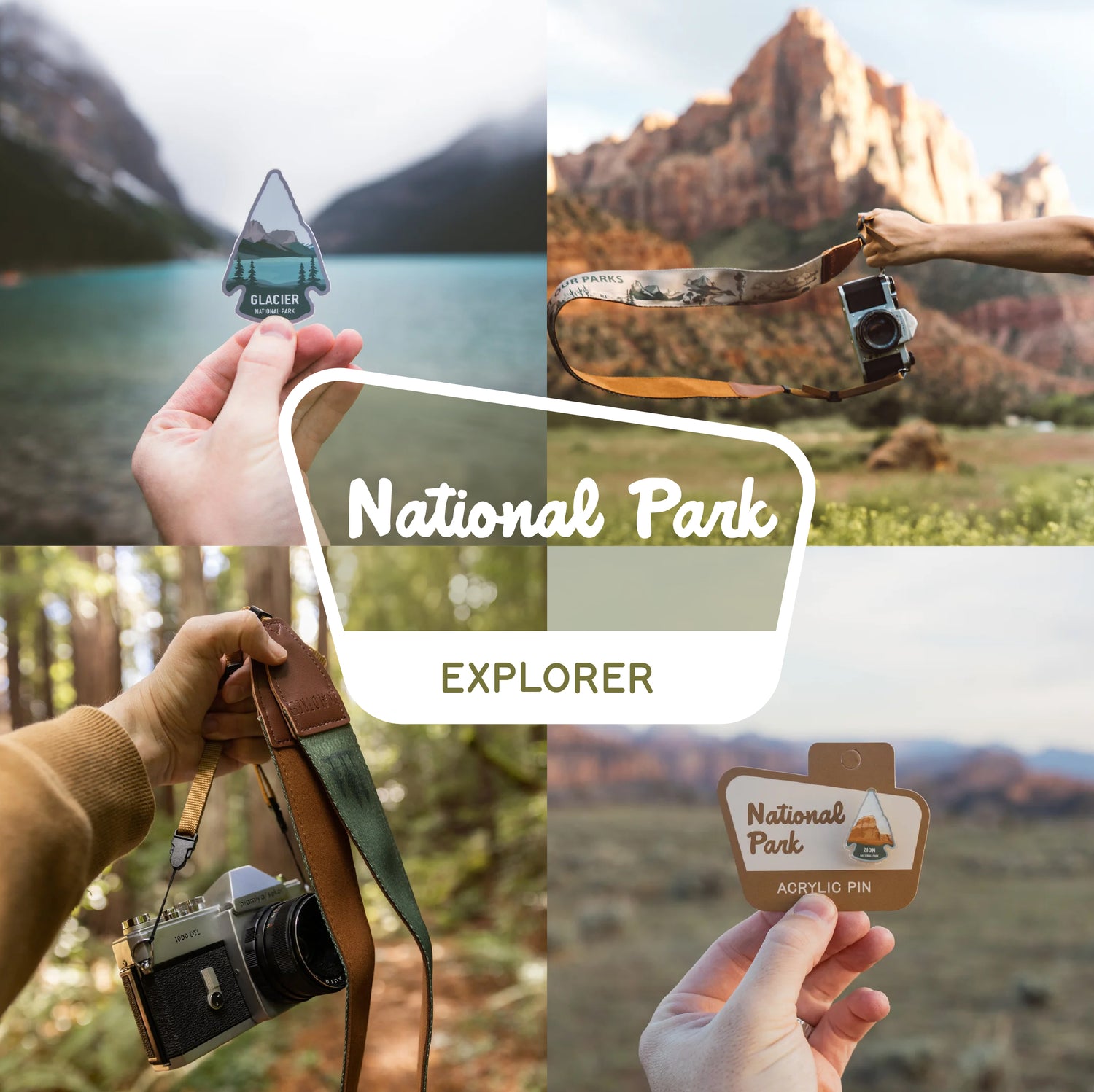 National Park explorer curated gift collection