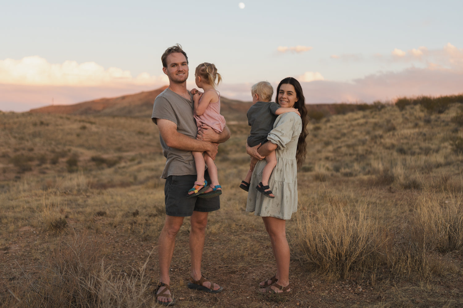 Family photo of the brown family who own and operate Wildtree Outdoor LLC