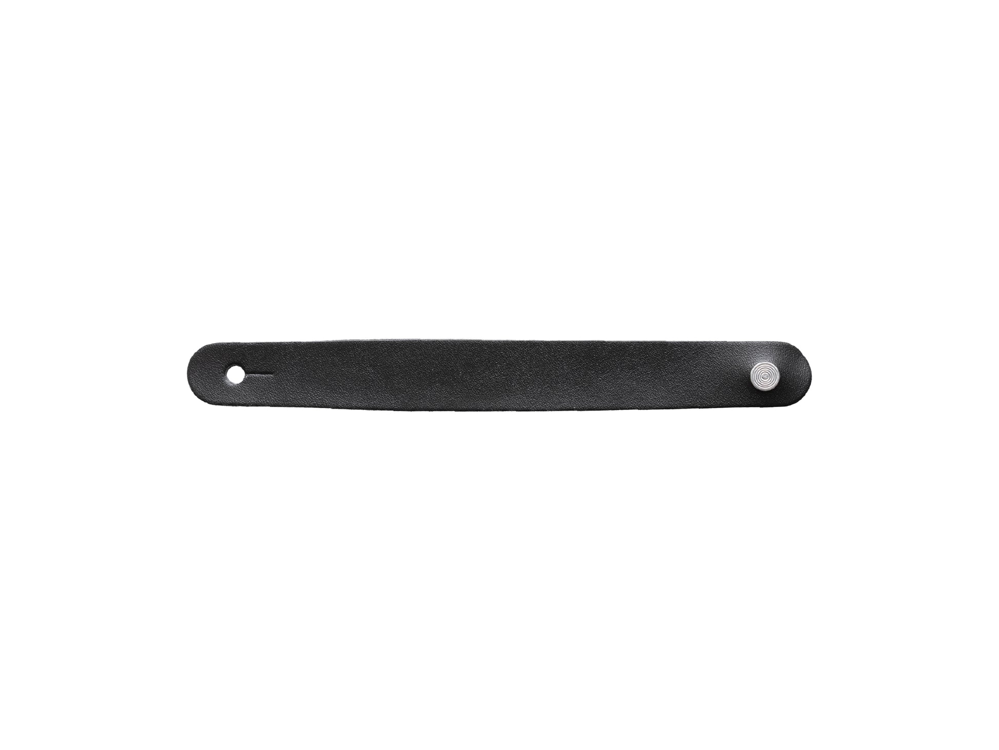 Ukulele headstock adapter in black leather