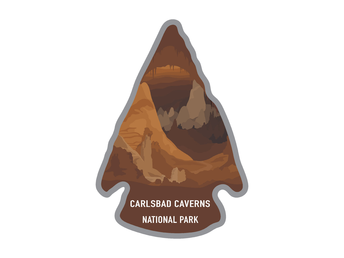 Carlsbad Caverns National Park wildtree sticker