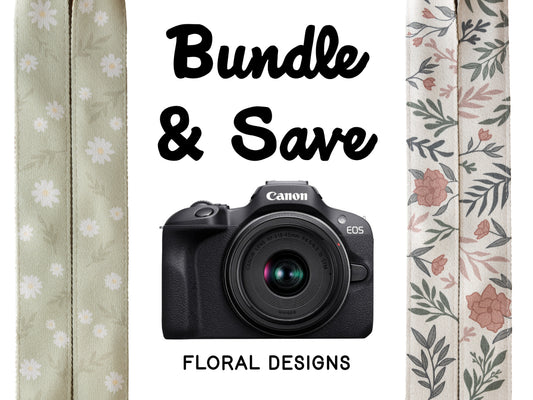 Floral Bundle Discount - 2 Camera Straps