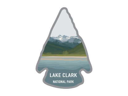 Lake Clak National Park wildtree sticker