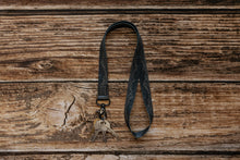 Load image into Gallery viewer, midnight mountain long lanyard made by wildtree
