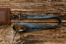 Load image into Gallery viewer, midnight mountain neck lanyard keychain
