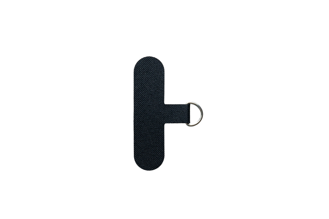 Phone tether tab for connecting lanyards to phone