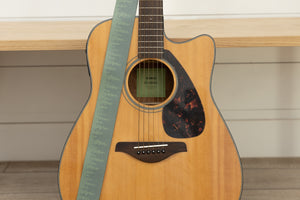 Pinetree printed guitar strap