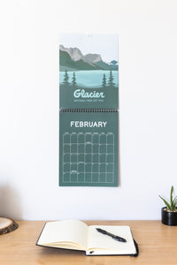 February National Park Wall Calendar 2023 by wildtree