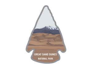 Great Sand Dunes National Park sticker