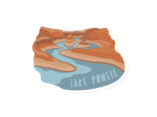 Wildtree Lake Powell Sticker graphic