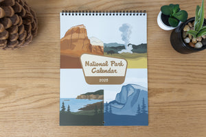 National Park calendar 2023 front cover