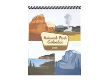Load image into Gallery viewer, National Park calendar 2021 by wildtree
