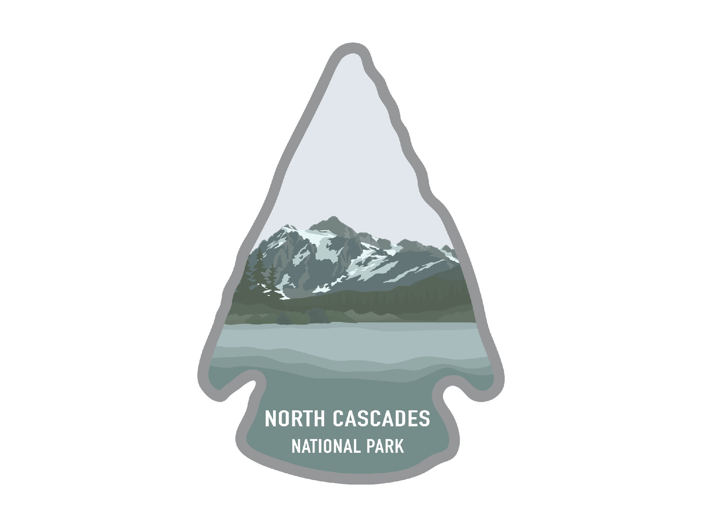 North Cascades NP Sticker