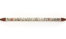 Load image into Gallery viewer, wildtree green and pink Moody Flower Camera Strap botanical flowers print 
