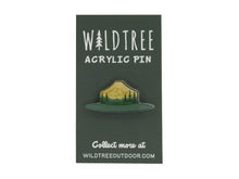 Load image into Gallery viewer, Wildtree Park Ranger Hat Respect our Parks acrylic pin
