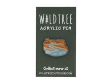 Load image into Gallery viewer, Wildtree Utah Arizona Lake Powell Souvenir acrylic pin
