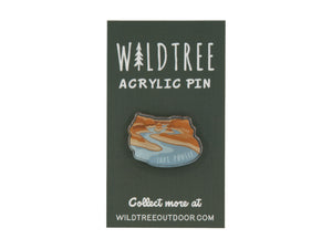 Wildtree Utah Arizona Lake Powell Souvenir acrylic pin