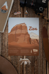 Wildtree Zion National Park Poster