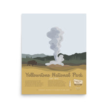 Load image into Gallery viewer, Yellowstone National Park Poster

