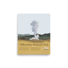 Load image into Gallery viewer, Yellowstone National Park Poster
