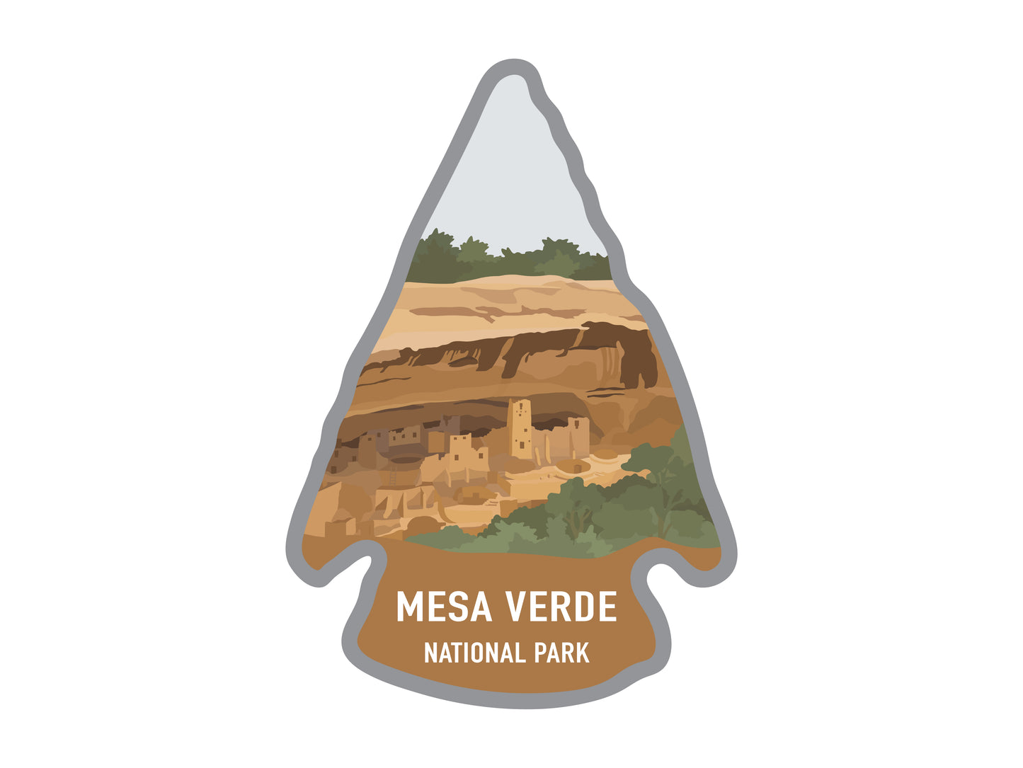 Mesa Verde National Park sticker