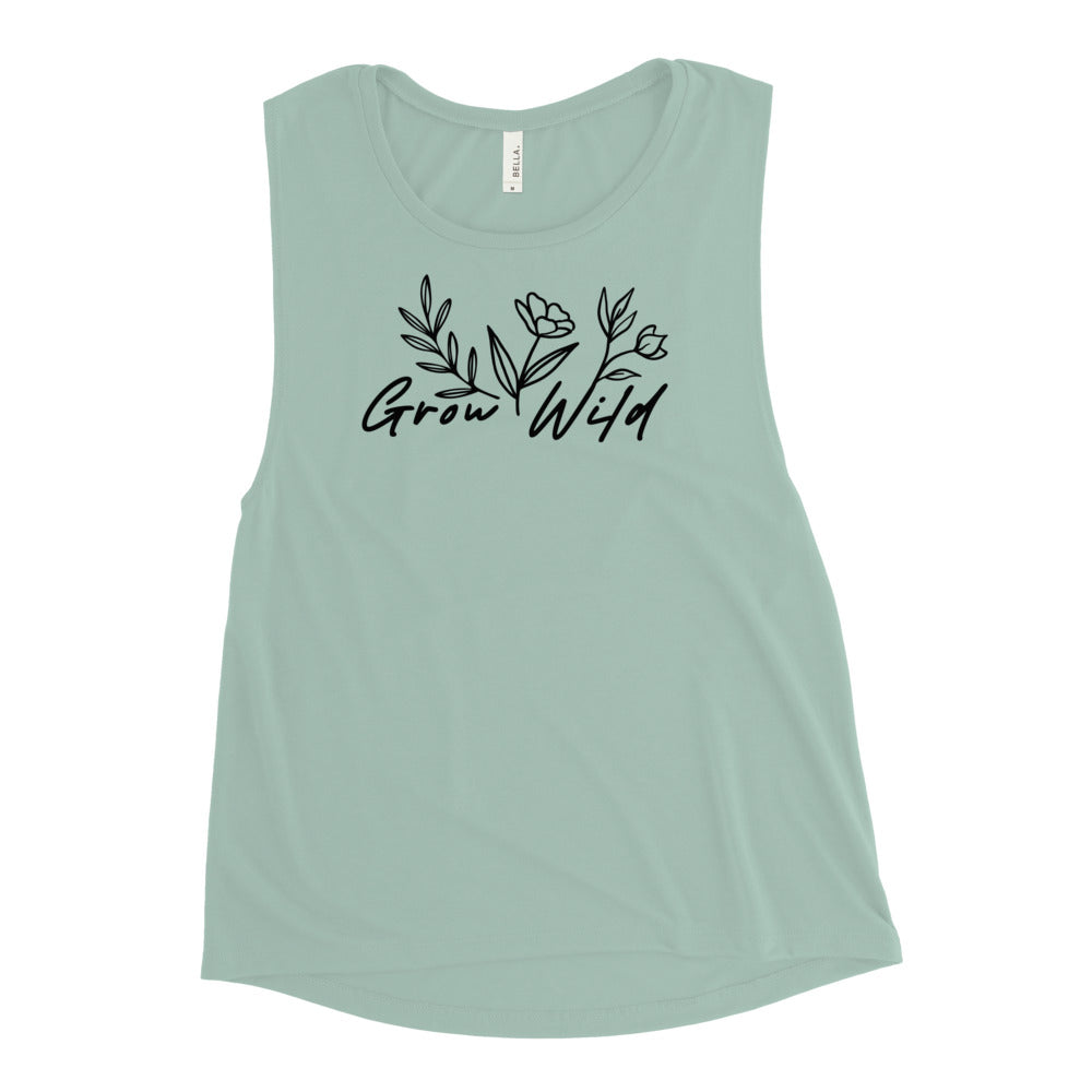 Grow Wild Ladies’ Muscle Tank